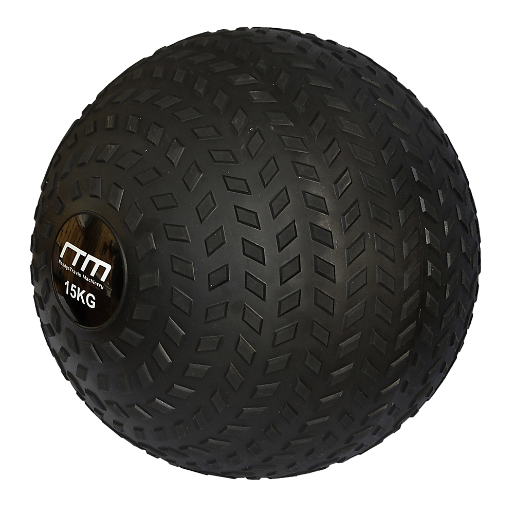 15kg Tyre Thread Slam Ball from Online Fitness Depot for gym and fitness workouts, designed for strength training and exercise.