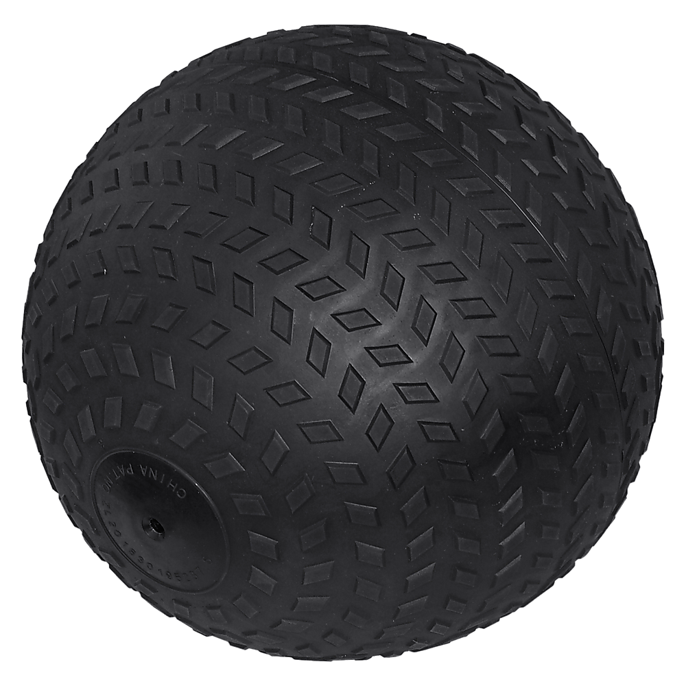 15kg Tyre Thread Slam Ball for gym workouts, used in fitness exercises and weightlifting routines.
