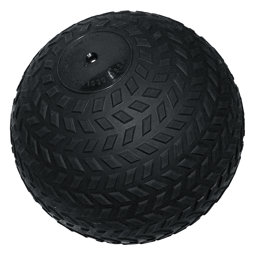 10kg Online Fitness Depot tyre thread slam ball for gym exercises, fitness training, and strength workouts, shown in image.