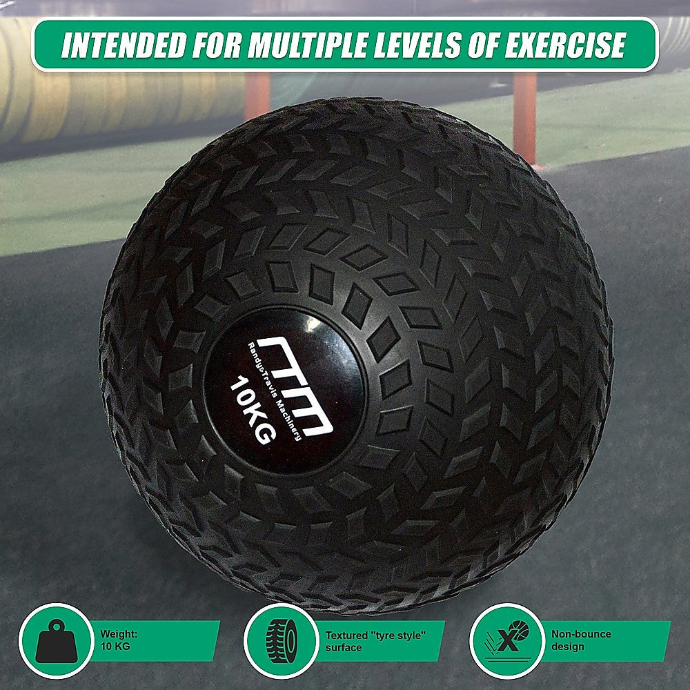 10kg Tyre Thread Slam Ball for gym fitness, online fitness depot, durable medicine ball for strength training and exercise workouts