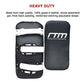 Muay Thai focus punching pad from Online Fitness Depot, used for MMA kickboxing training and strike shield practice.