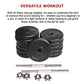 Adjustable 35kg dumbbell from Online Fitness Depot with weight plates and handle for strength training and gym workouts.