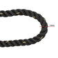Polyethylene battle rope, 3.8cm diameter and 9m length, for strength training and workout exercises at the gym.