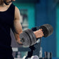 20kg dumbbell set with adjustable weights and bar for home gym fitness exercises, featuring plates and sturdy construction.