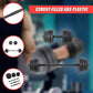 20kg dumbbell set with adjustable weights and bar for home gym fitness, featuring metal plates and handles by Online Fitness Depot.