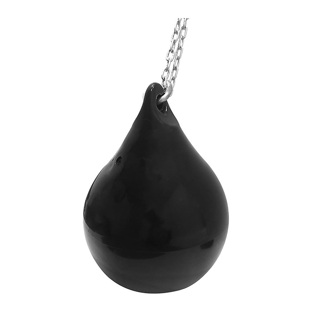 30L aqua punching bag with D-shackle and chain, designed for boxing and martial arts training by Online Fitness Depot.