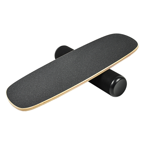 Balance board trainer with stopper and wobble roller for yoga, Pilates, and fitness exercises by Online Fitness Depot