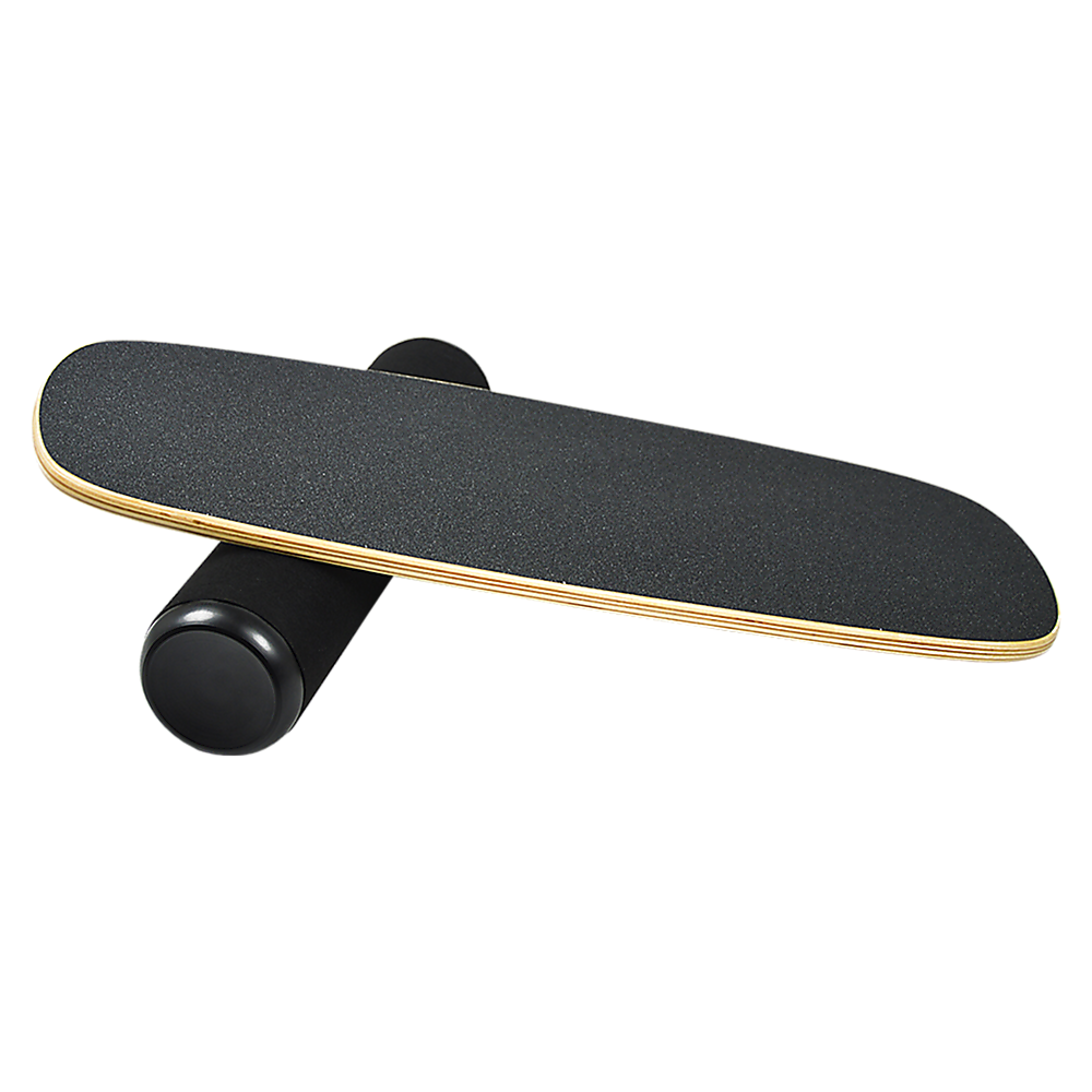 Balance Board Trainer with Stopper and Wobble Roller for yoga, Pilates, and fitness exercises by Online Fitness Depot.