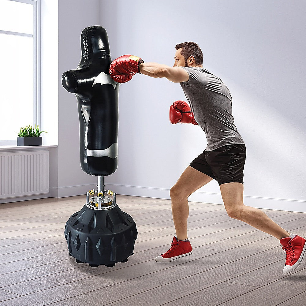 Free-standing 180cm boxing punching bag stand by Online Fitness Depot for MMA, UFC, kickboxing, and martial arts training.
