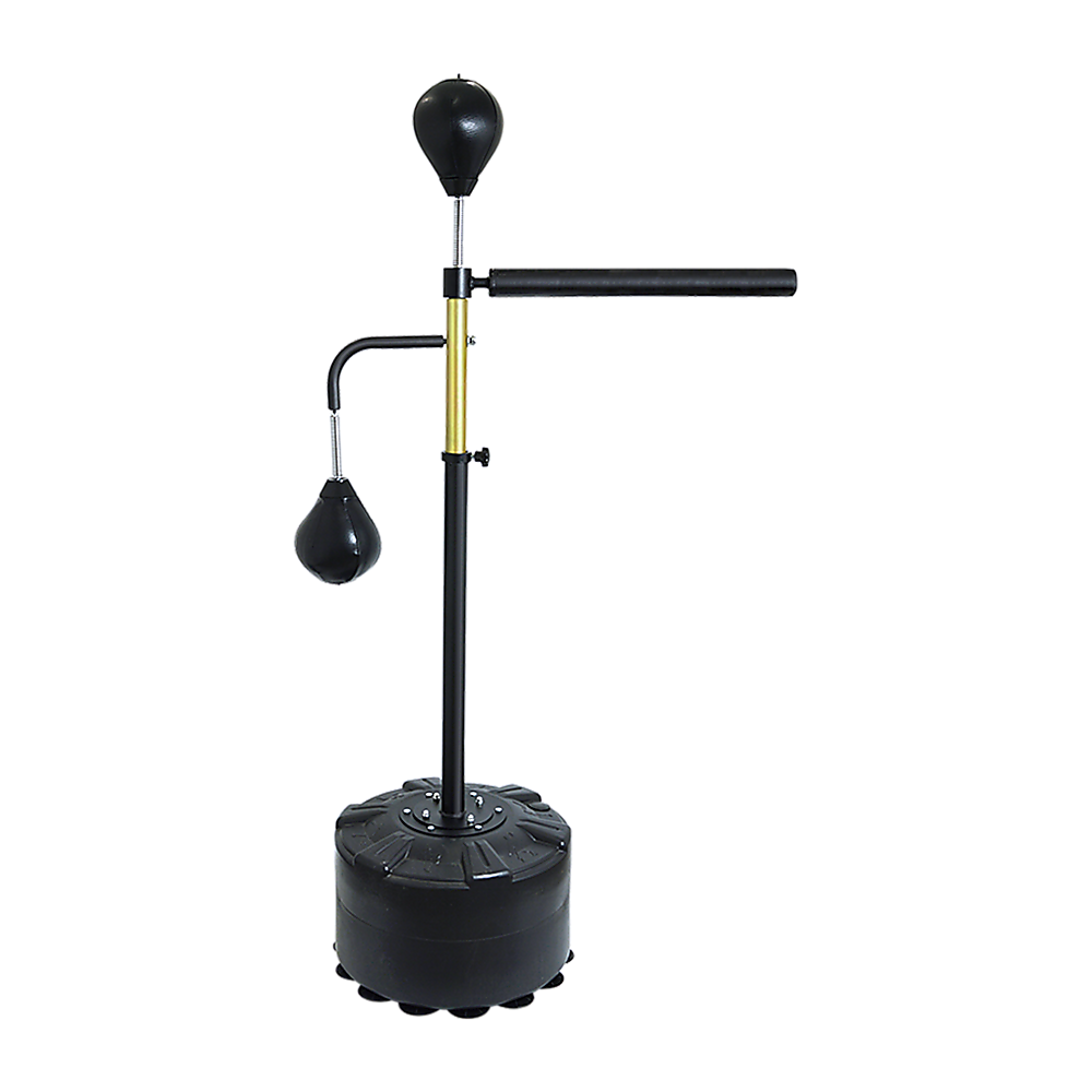 Free standing punching bag speedball for boxing and martial arts reflex training, made by Online Fitness Depot.