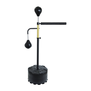 Free standing punching bag speedball for boxing and martial arts reflex training, made by Online Fitness Depot.