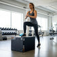 Online Fitness Depot 3-in-1 foam plyo jump box for exercise and gym workouts, featuring adjustable height and durable foam construction.