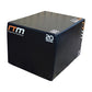 Online Fitness Depot 3-in-1 foam plyo jump box for exercise and gym workouts, featuring adjustable height and sturdy construction.