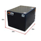 Online Fitness Depot 3-in-1 Foam Plyo Jump Box for plyometric exercises, gym workouts, and fitness training.