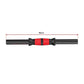 20kg adjustable rubber dumbbell set by Online Fitness Depot with barbell for home gym workouts and weightlifting exercises