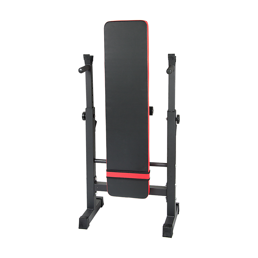 Foldable flat weight lifting bench from Online Fitness Depot, ideal for home gym workouts and versatile strength training exercises.