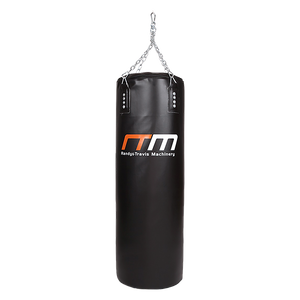 Heavy-duty 37kg boxing punching bag from Online Fitness Depot, filled and ready for boxing and martial arts training.