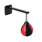 Speed bag boxing punching bag wall mount for reflex training, designed for boxing and martial arts fitness workouts.