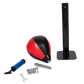 Speed bag boxing punching bag wall mount for reflex training, designed for boxing and martial arts fitness routines.