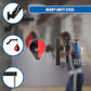 Online Fitness Depot speed bag punching boxing bag wall mount for reflex training, shown mounted on a gym wall.