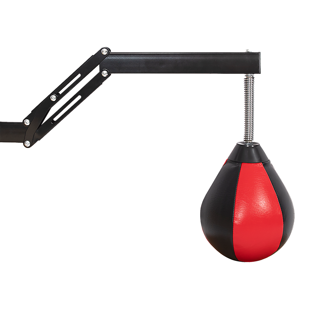 Speed bag punching boxing bag wall mount for reflex training, featuring durable design and suitable for boxing and martial arts workouts.