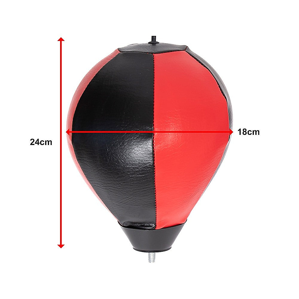 Speed bag punching boxing bag wall mount for reflex training, designed for boxing and martial arts fitness workouts.