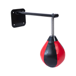 Wall hanging boxing punching bag speed training kit with wall mount bracket for stress relief and fitness workouts by Online Fitness Depot.