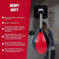 Wall hanging boxing punching bag speed training stress relief kit with wall mount bracket, designed for fitness and boxing workouts.