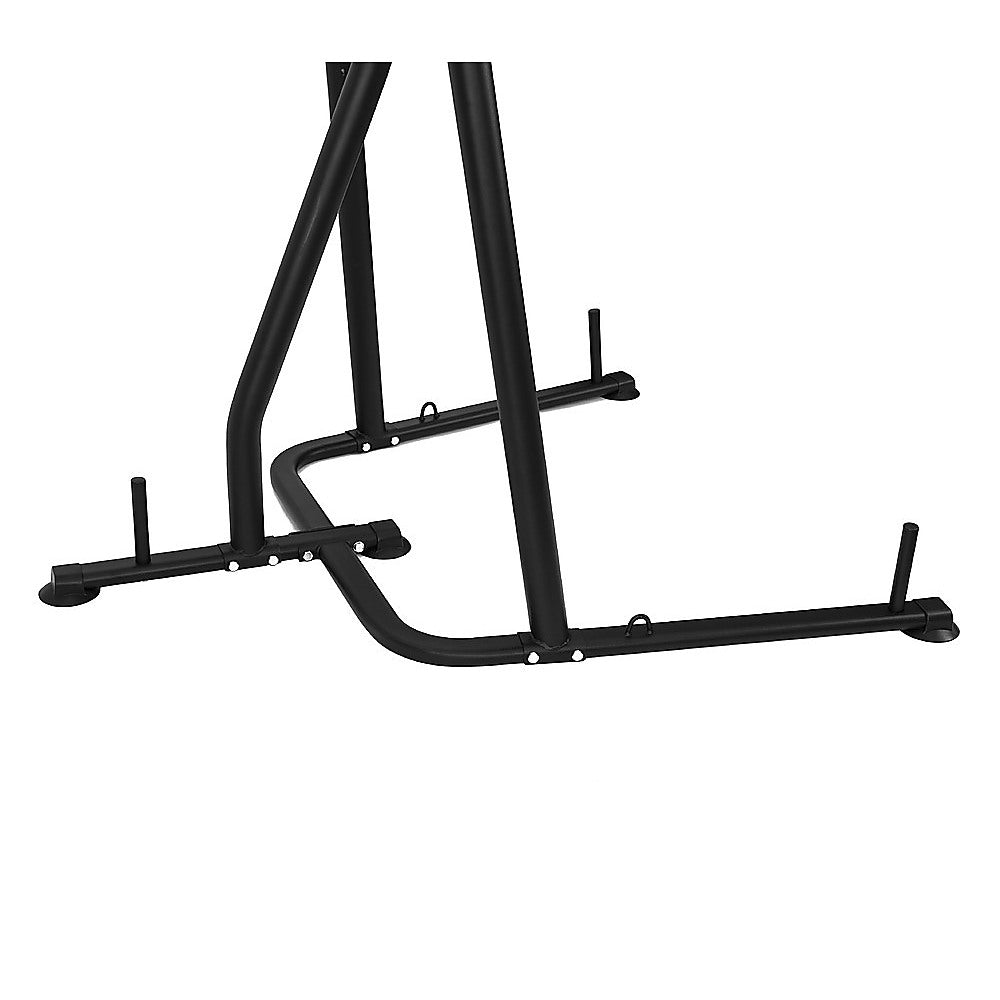 Single-station boxing punching bag stand by Online Fitness Depot for boxing and martial arts training in a gym setting