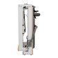 Online Fitness Depot folding Pilates reformer machine for full body fitness, shown in a home workout setting.