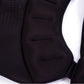 Black premium adjustable weighted vest for strength training, running, and cardio fitness with 10kg weight from Online Fitness Depot.