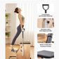 Vevor Pilates chair with split-pedal design, rubber wood frame, handles, for yoga, fitness, and home gym workouts.