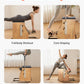 Vevor Pilates chair with split-pedal design, rubber wood frame, handles, and resistance for home gym fitness and yoga workouts.