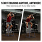 Plyometric Jump Boxes, 12/18/24/30 Inch Plyo Box, Platform and Jumping Agility Box, Anti-Slip Fitness Exercise Step Up Box Set for Home Gym Training, Conditioning Strength Training, Black