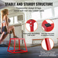 Plyometric Jump Boxes, 12/18/24 Inch Plyo Box, Platform and Jumping Agility Box, Anti-Slip Fitness Exercise Step Up Box Set for Home Gym Training, Conditioning Strength Training, Red