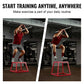 Plyometric Jump Boxes, 12/18/24 Inch Plyo Box, Platform and Jumping Agility Box, Anti-Slip Fitness Exercise Step Up Box Set for Home Gym Training, Conditioning Strength Training, Red