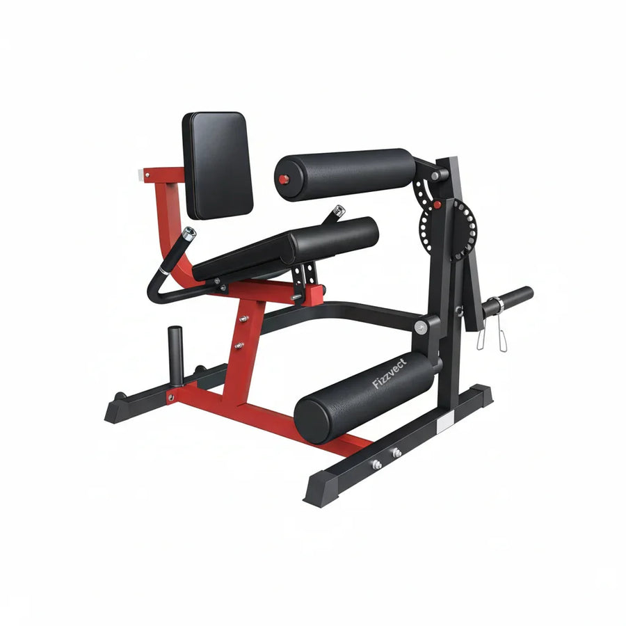 Online Fitness Depot Hamstring Pro leg curl machine with padded seat and adjustable leg support for effective hamstring workouts.
